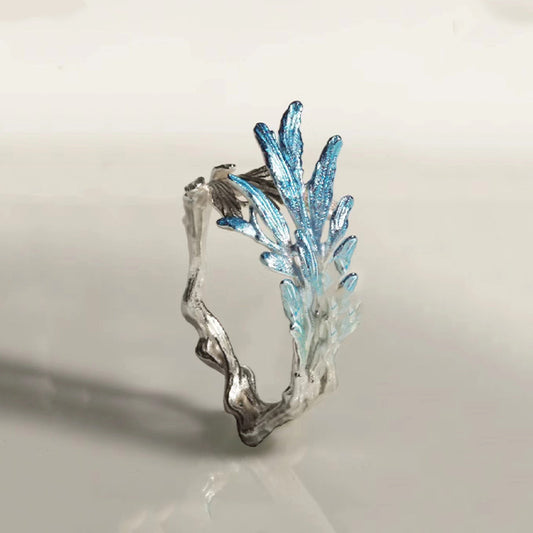 Flower Ring Adjustable Jewelry Ring